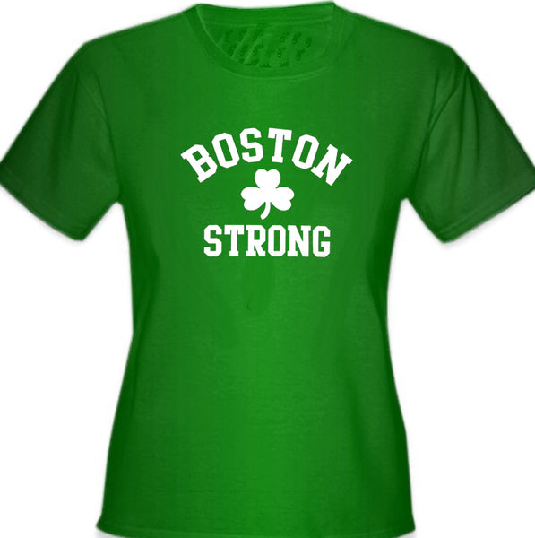 Boston Strong Irish Shamrock Girl's T-Shirt – Bewild