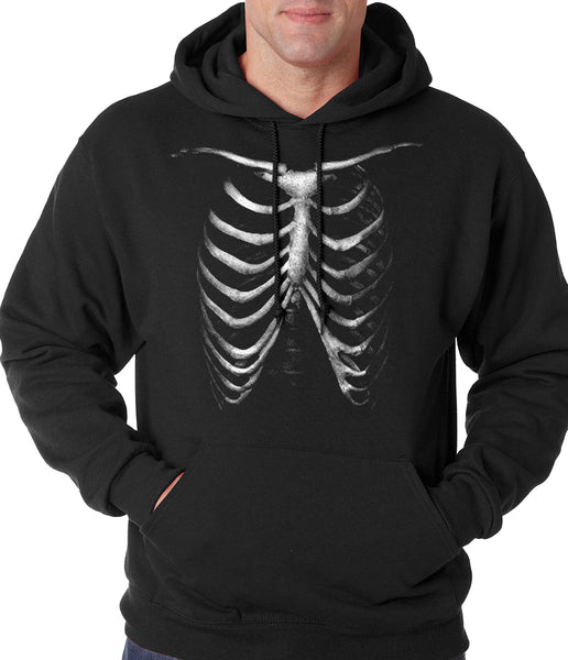 Rib cage zip up hoodie hot sale