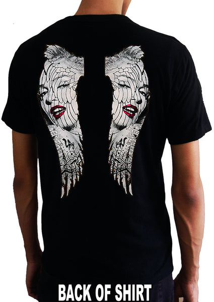 Marilyn Monroe Sexy Angel Wings Men's T-Shirt – Bewild