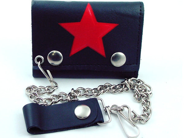 Vintage Leather Chain Wallet – Bewild