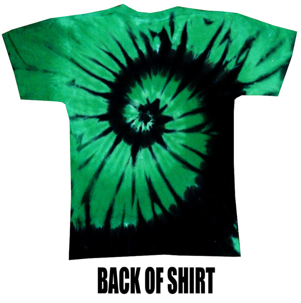 Spiral Clover Irish Green Tie Dye T-Shirt – Bewild