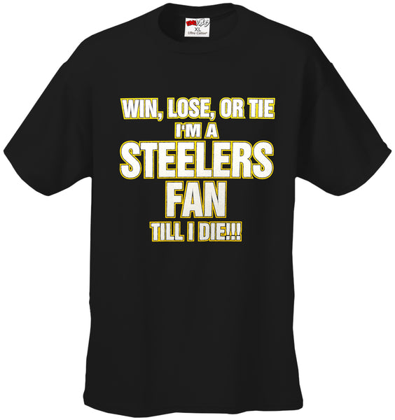 Steelers Fan Till I Die Thermal Long Sleeve Shirt