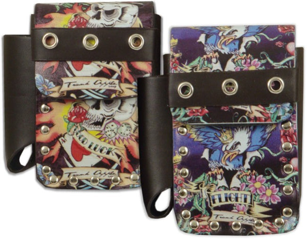 Tattoo Art Cigarette Pouch with Lighter Holder (For Regulars & 100's) –  Bewild