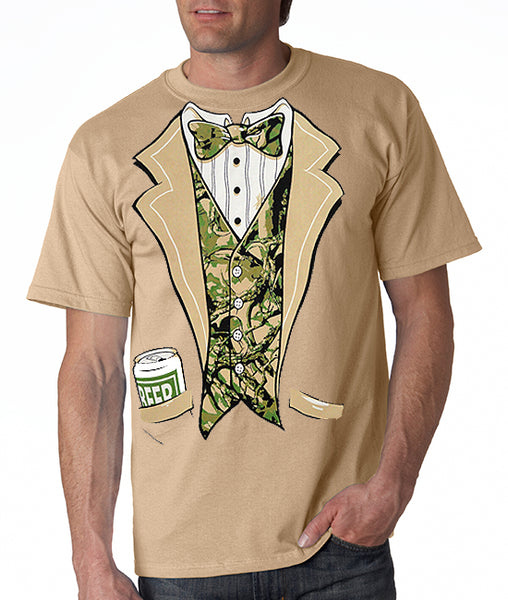 Buried Alive Halloween Tuxedo Men's T-Shirt – Bewild