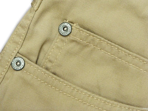 Kikwear 32'' Twill Old Skool Pants (Khaki)