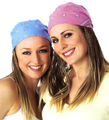 Bandanas - Solid White Bandana women