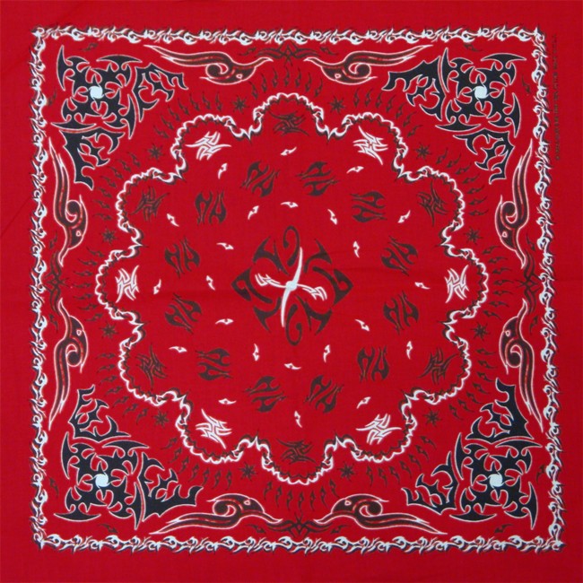 Red Bandana Pattern