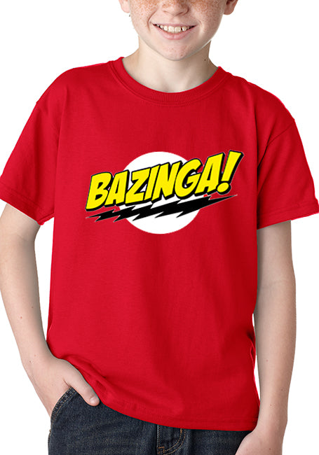 – Shirt kid\'s Bang Bewild Theory T Big Bazinga