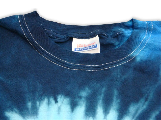Ready to Ship* Shades of Blue Spiral Tie-Dye T-shirt – Shop Iowa