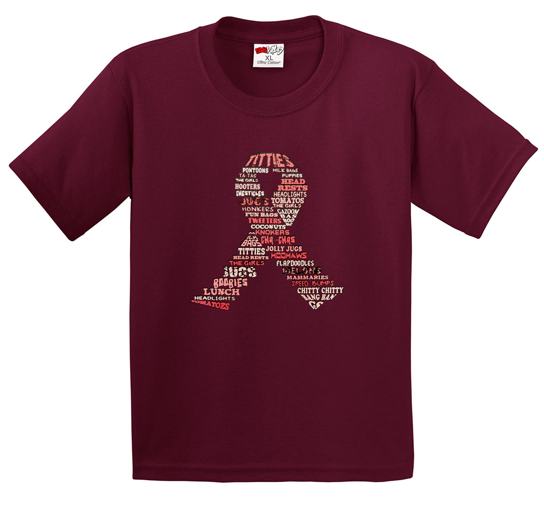 Breast Cancer Words' Men's T-Shirt
