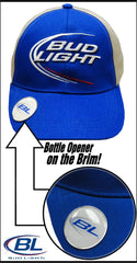 Bud Light "Refreshing" Bottle Opener Hat 