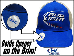 Bud Light "Refreshing" Bottle Opener Hat