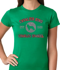 Cavalier King Charles Spaniel EST. 1500 Girls T-shirt