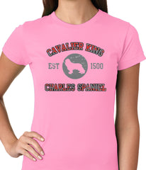 Cavalier King Charles Spaniel EST. 1500 Girls T-shirt