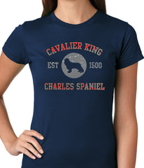 Cavalier King Charles Spaniel EST. 1500 Girls T-shirt