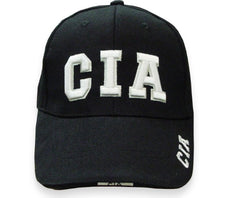 CIA Baseball Hat (Black)