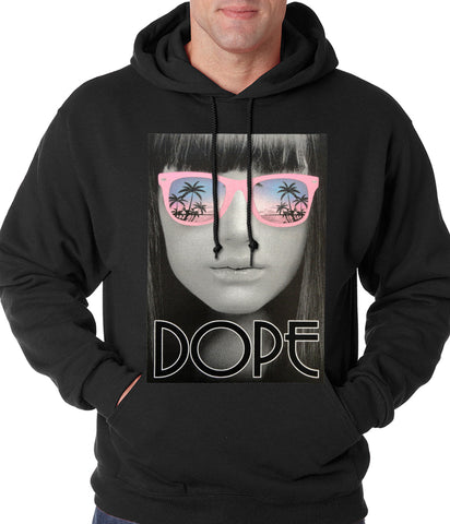 Dope Palm Tree Glasses Hoodie