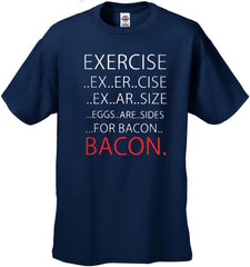 Exercise Bacon Men's T-Shirt