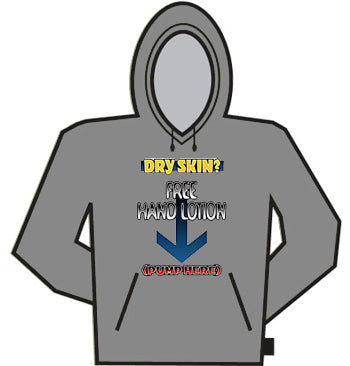 Free Hand Lotion Hoodie