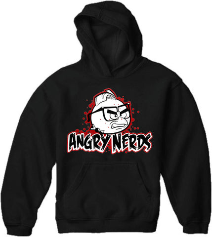 Funny Hoodies - Angry Nerds Adult Hoodie