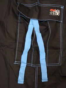 Ghast Cargo Drawstring Pants (Light Blue with Black) – Bewild