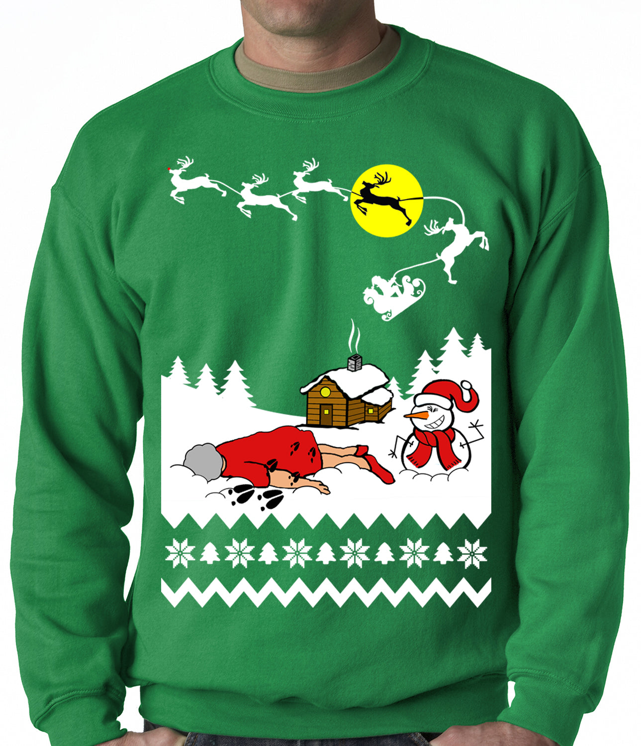 PHOTO: Donaldson's 'Bringer of Reindeer' ugly Xmas sweater