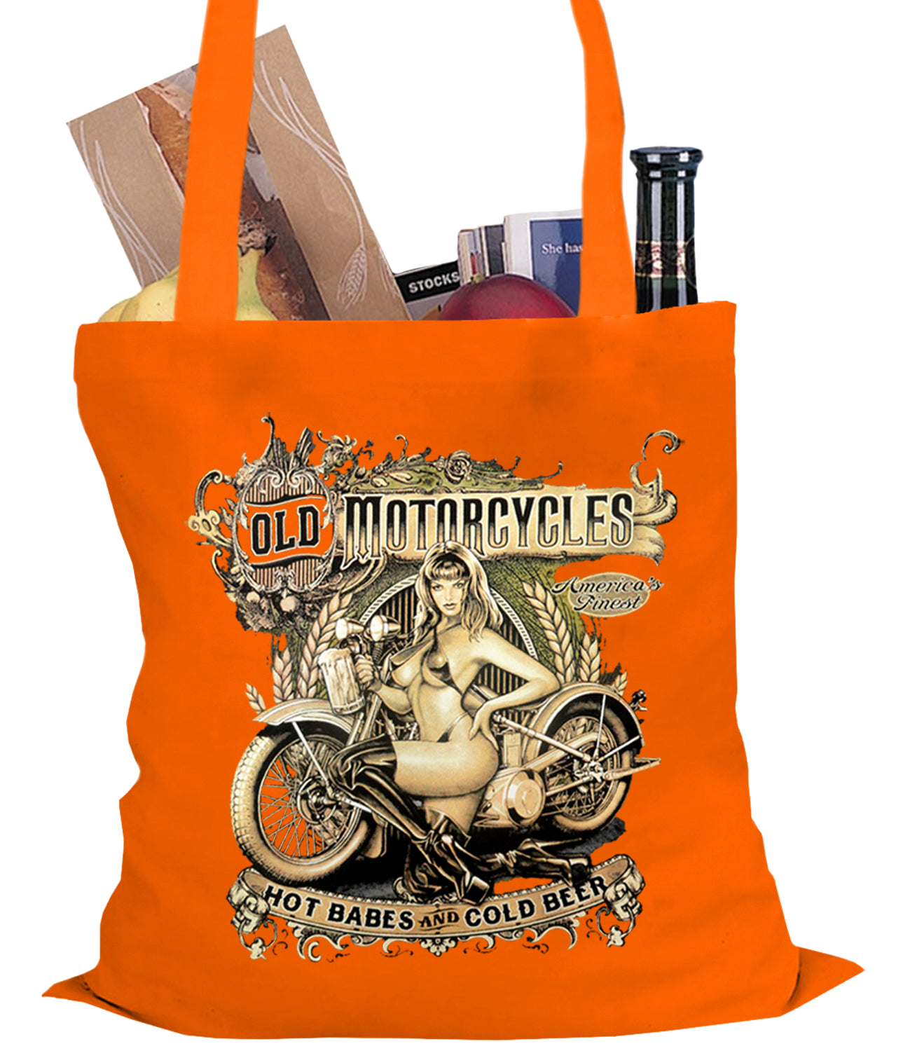 Vintage Harley Davidson Large Tote Bag Purse 