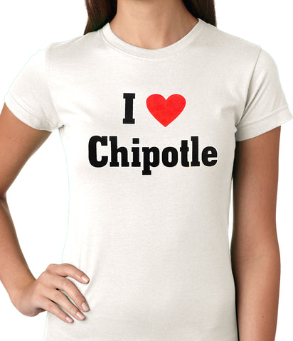 I Love Chipotle Ladies T-shirt