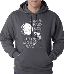 I Love My GrandKids to the Moon and Back Adult Hoodie