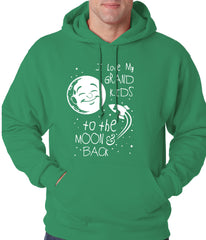 I Love My GrandKids to the Moon and Back Adult Hoodie