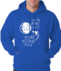 I Love My GrandKids to the Moon and Back Adult Hoodie