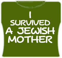 I Survived A Jewish Mother Girls T-Shirt (Army)