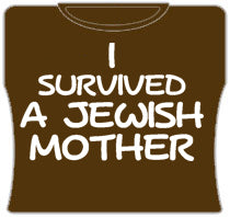 I Survived A Jewish Mother Girls T-Shirt (Brown)