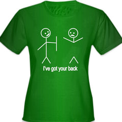 I've Got Your Back Girl's T-Shirt