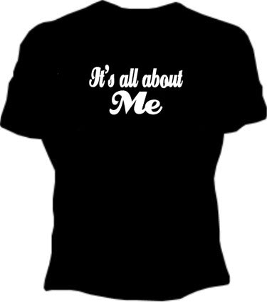 It's All About Me Girls T-Shirt