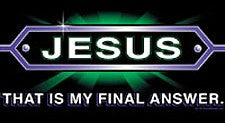 Jesus... Final Answer Mens T-Shirt