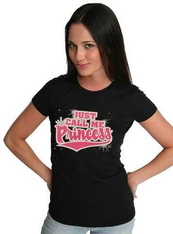 Just Call Me Princess Girls T-Shirt