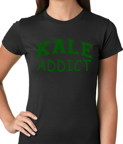 Kale Addict Ladies T-shirt