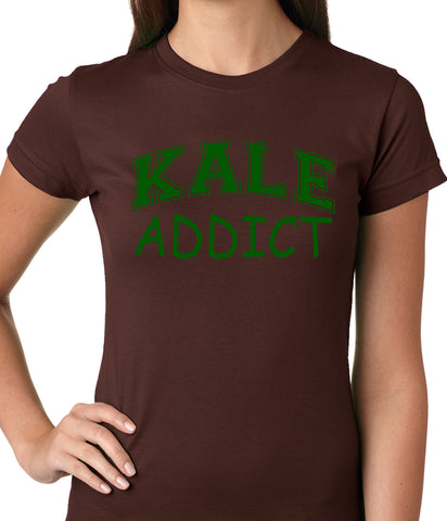 Kale Addict Ladies T-shirt