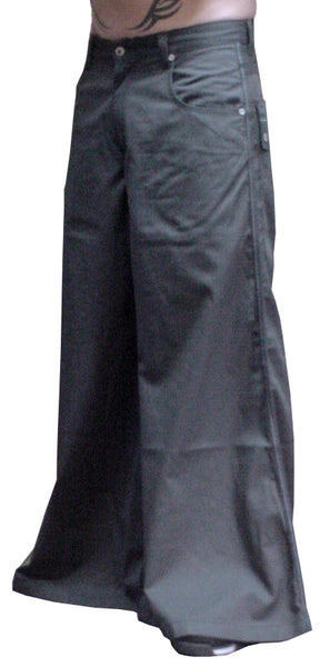 Kikwear Deluxe 42 Inch Bottom  Severe Twill Pants (Charcoal)