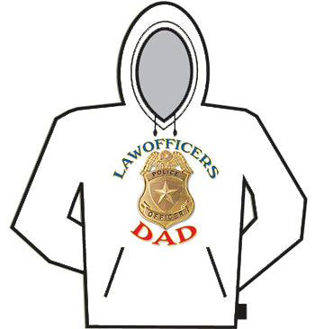 Law Officers Dad Hoodie