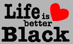 Life Is Better Black Girls T-Shirt