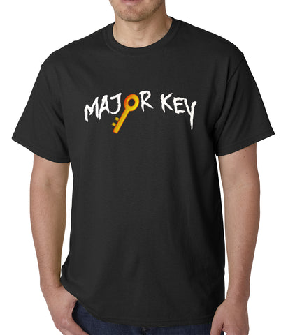 Major Key To Succes Emoji Key Mens T-shirt