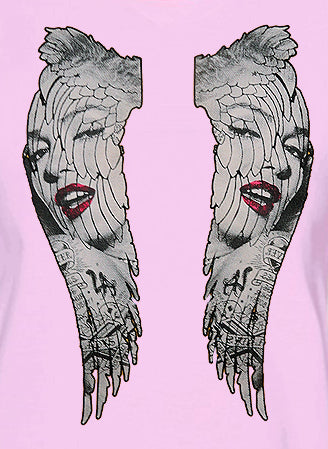 Marilyn Monroe Sexy Angel Wings Men's T-Shirt – Bewild