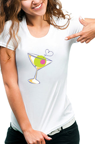 Martini Glass Girls T-Shirt