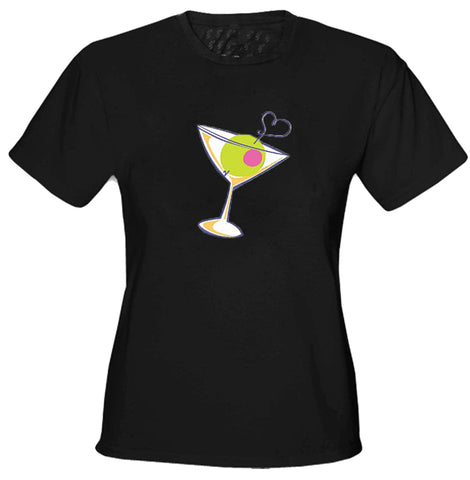 Martini Glass Girls T-Shirt