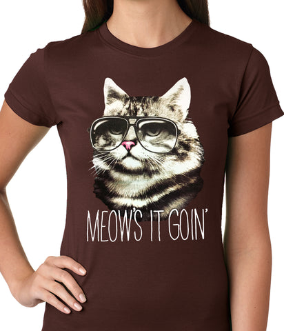 Meow's It Going Funny Cat Ladies T-shirt