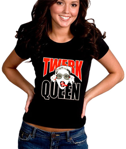 Miley Twerk Queen Girl's T-Shirt