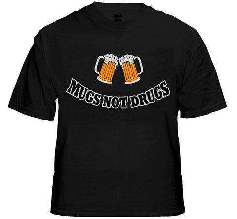 Mugs Not Drugs Mens T-Shirt