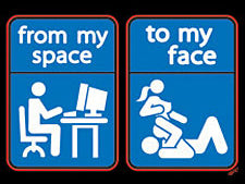 My Space To My Face T-Shirt